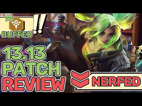 Zeri Finally Gets NERFED in Patch 13.13 | Teamfight Tactics Patch Rundown