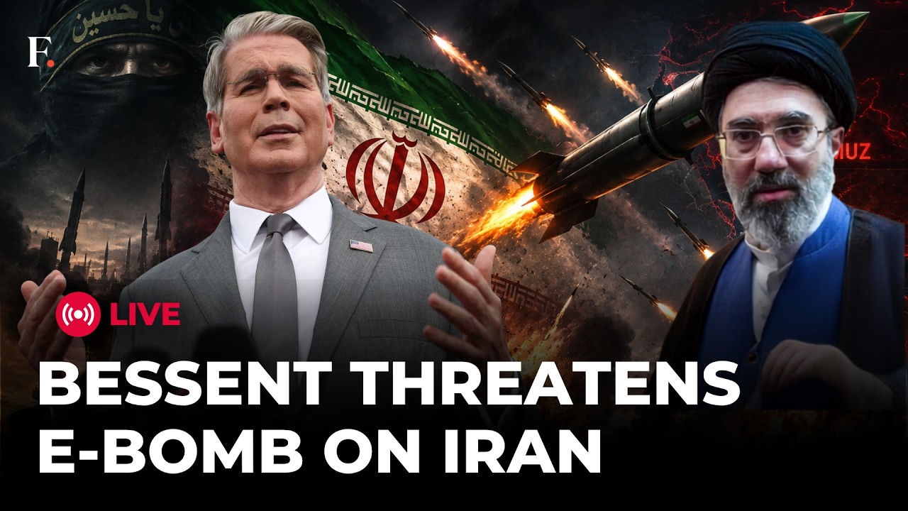 US Sanctions on Iran Will ‘Collapse This Regime’, Says Bessent  | WEST ASIA WAR LIVE