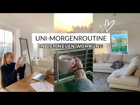 UNI-MORGENROUTINE - Herbst 2020 (neue Wohnung, Jura Studentin, Wintersemester) // Miss Aliana