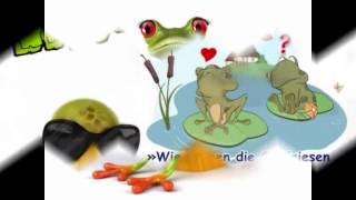 Mmh macht der grüne Frosch…