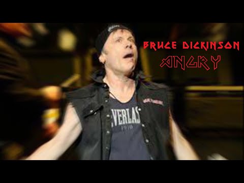 Bruce Dickinson OUTRAGED in ATHENS (LIVE&ONLY BRUCE VOICE)