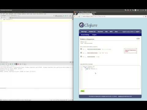 4Clojure Solution to Problem 28