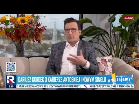 Tylko u nas: Dariusz Kordek o karierze aktorskiej i nowym singlu | Wstajemy!
