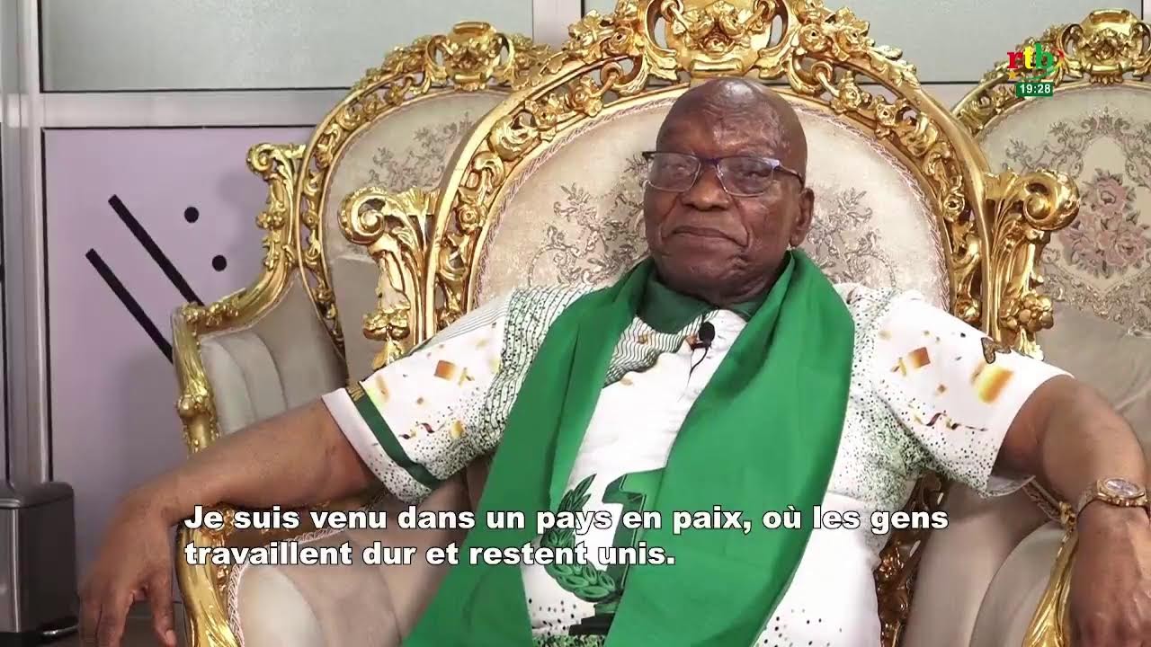 RTB - Exclusif : Entretien avec Jacob Zuma, ancien président de l'Afrique du Sud