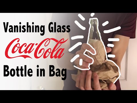 Vanishing Glass Coke Bottle in Bag – Mind-Blowing Trick REVEALED!