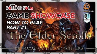 The Elder Scrolls: Betrayal of the Second Era | Solo Playthrough | How To Play | Part #1