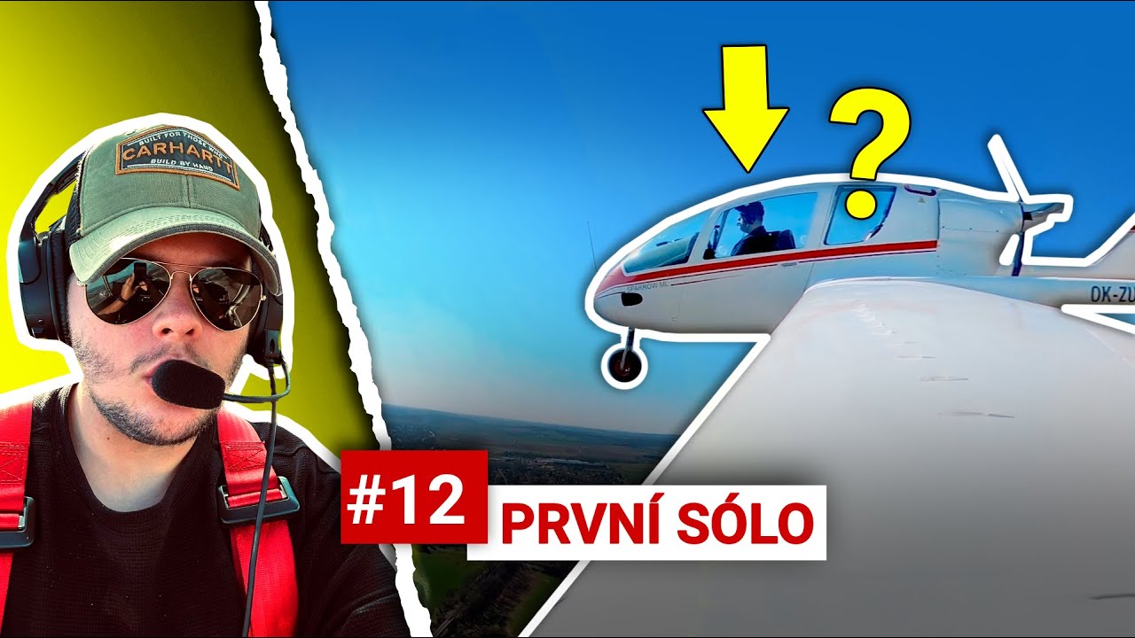 #12 | PRVNÍ SÓLO LET!!