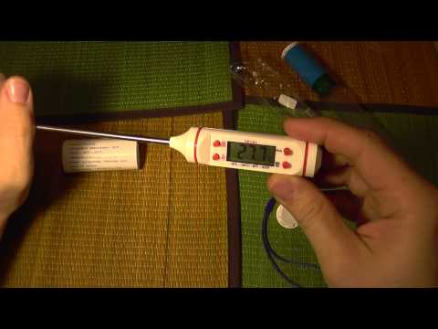 Digital lcd food temperature probe - thermometer