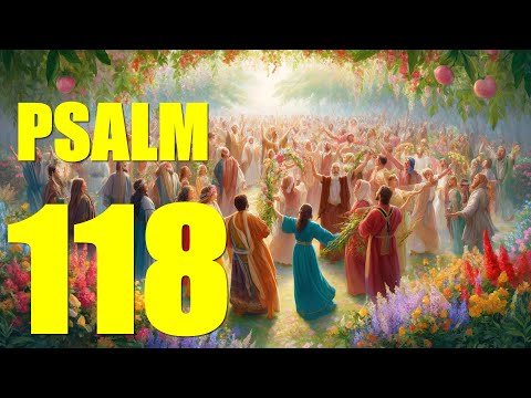 Psalm 118 Reading:  Praise to God for His Everlasting Mercy (With words - KJV)