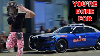 Dancing Moto Situation is Crazy | TikTok Biker Runs from Georgia State Patrol... They ran him over