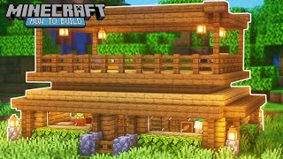 Minecraft: How to Build a Starter House | Easy Starter House Tutorial