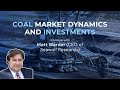 Matt Warder Discusses the Coal Landscape