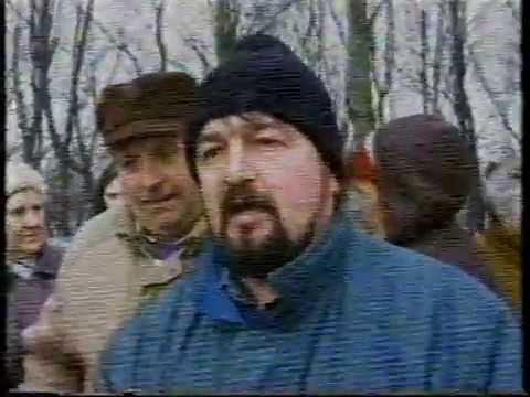 Składowisko odpadów Szprotawa - Kartowice. Protest mieszkańców. Rok 2002.