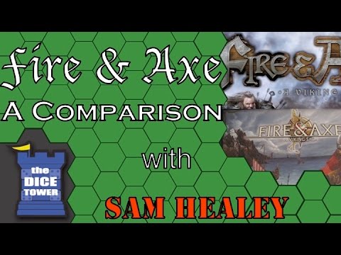 Fire & Axe: A Viking Saga - A Dice Tower Comparison with Sam Healey