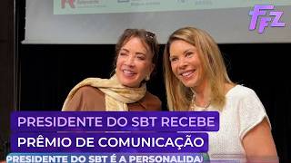 Daniela Abravanel Beyruti recebe prêmio de Personalidade da Comunicação | Fofocalizando (26/08/26)