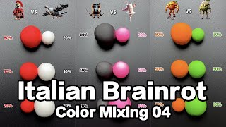 Italian Brainrot Color Mixing Collection 04