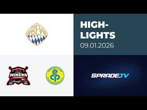 09.01.2026 - Highlights - Peißenberg Miners vs. EC Pfaffenhofen