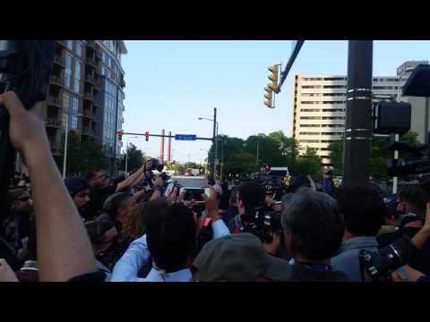 Whose streets? Our streets! Cops block road at RNC, 07.19.16