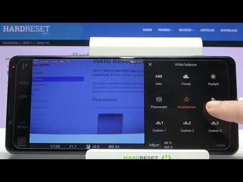 How to Use Programme Auto Mode on SONY Xperia 1 III Camera Half Manual Mode