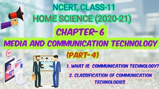 MEDIA AND COMMUNICATION TECHNOLOGY _(Part-4), CHAPTER-6, NCERT, CLASS-11 HOME SCIENCE, Achieve it