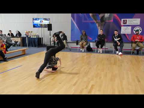 top16 11-13 bboy Yozhik vs Tai-Lung - брейкданс, Чемпионат Москвы