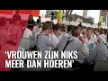 Bizarre speech corps: vrouwen zijn 'sperma-emmers' en 'hoeren'