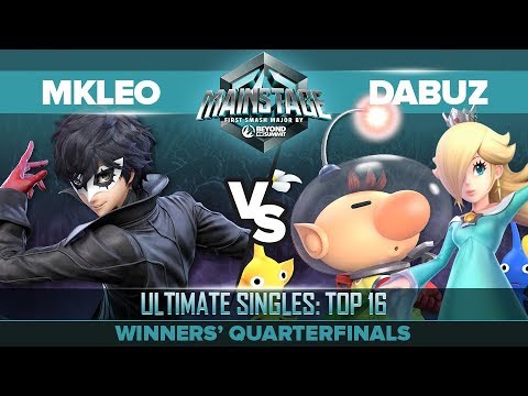 MkLeo vs Dabuz - Winners Quarters: Ultimate Singles Top 16 - Mainstage | Joker vs Olimar, Rosalina