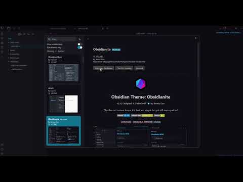 Obsidian Settings - AI Tool Review Paper Writing Class 영상 썸네일