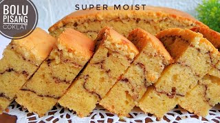 Download lagu SUPER MOIST CHOCOLATE BANANA BAKED, SO DELICIOUS, SO SOFT, EASY TO MAKE mp3