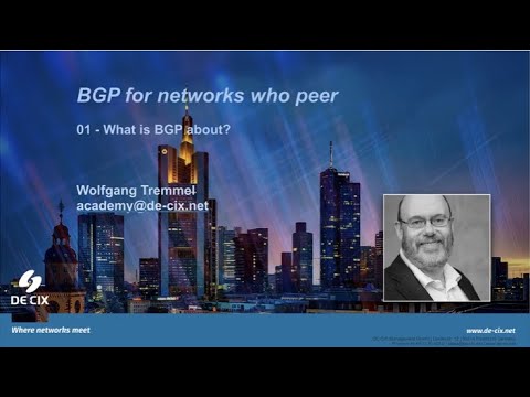 BGP 01: What is BGP about?