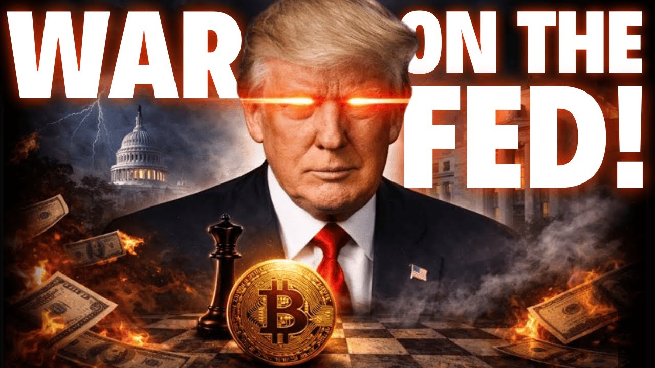 Jerome Powell Arrested?! Why Trump’s War on the Fed Is Bullish for Bitcoin