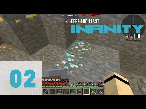 FTB Infinity Lite 1.10 Ep 02 - Finding the Good Stuff