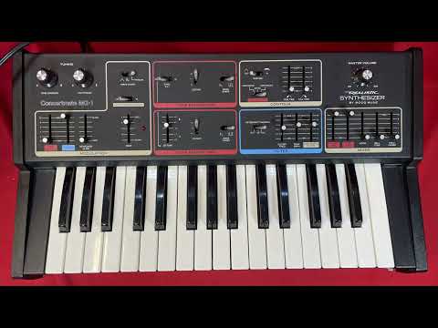 Vintage 1981 Moog / Realistic Concertmate MG-1 Analog Synth Synthesizer Keyboard image 16
