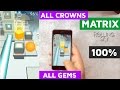 Rolling Sky MATRIX 100% 3/3 Crowns 10/10 Gems Mystery Boxes completed bonus level 5