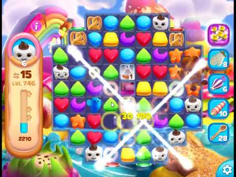 Cookie Jam Blast Level 746 - NO BOOSTERS 🍪 | SKILLGAMING ✔️