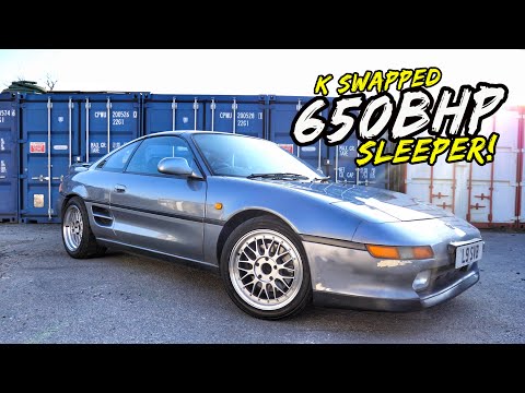 THIS 650BHP *K20 TURBO SWAPPED* MR2 IS NUTS!.. BUT ENDS BADLY