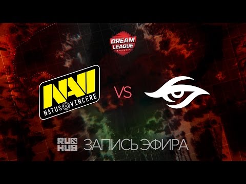 Natus Vincere vs Secret, DreamLeague Season 7, game 1 [Maelstorm, Inmate]