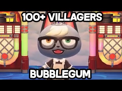 100+ VILLAGER sing K.K. Bubblegum (80k Sub Special)