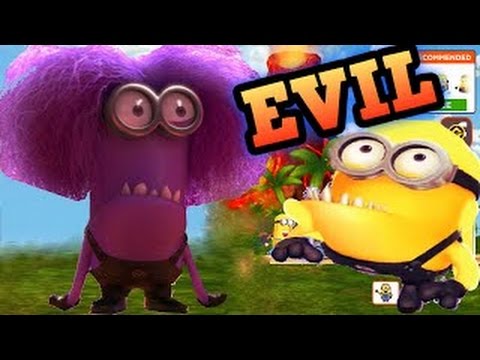 EVIL Minion Trailer : Despicable Me 2: Minion Rush The Volcano Island Location Gameplay