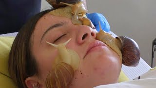 Spa Offers Snail Facial It Claims Boosts Collagen