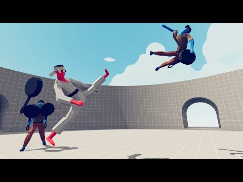 KICKBOXER CHAMPION Vs CUSTOM UNIT - TABS Totally Accurate Battle Simulator - 🔥 🔥