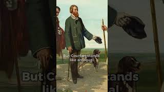 Bonjour, Monsieur Courbet by Gustave Courbet ✨🎨  #artmystery #arthistory