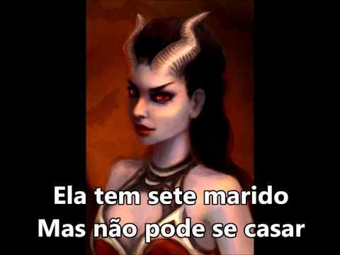 Pombagira "Na boca de quem nao presta" SUBTITULADO Y CON LETRA