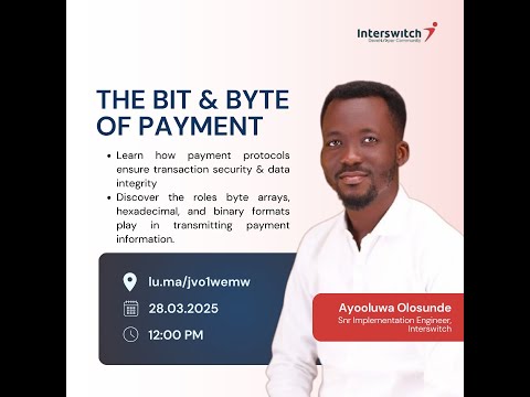 The Bit & Byte of Payment  - IDC Hour (March 2025)