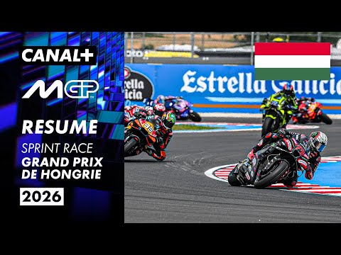 Le résumé de la course sprint du Grand Prix de Hongrie 2026 - MotoGP