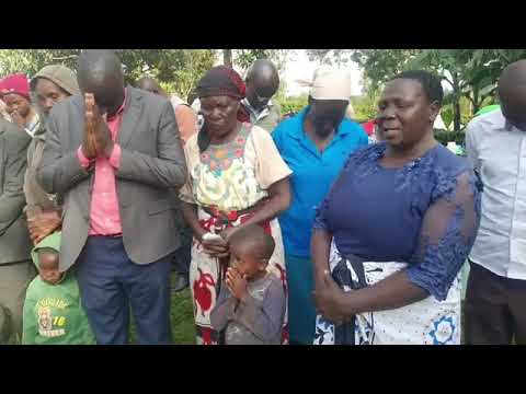 Today I visited mama Beatrice Lucas Osoro to encourage her. God has kept her strong.