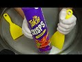 TAKIS Crisps Fuego Extreme Hot Chili Pepper Lime Chips Ice Cream Rolls 30c ASMR