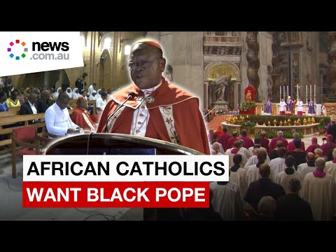African Catholics support first black pope to replace Pope Francis