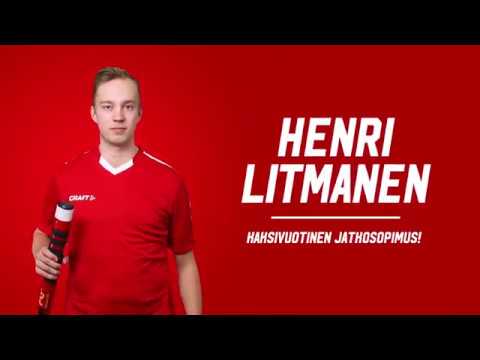 Henri Litmaselle kahden vuoden jatkosopimus!