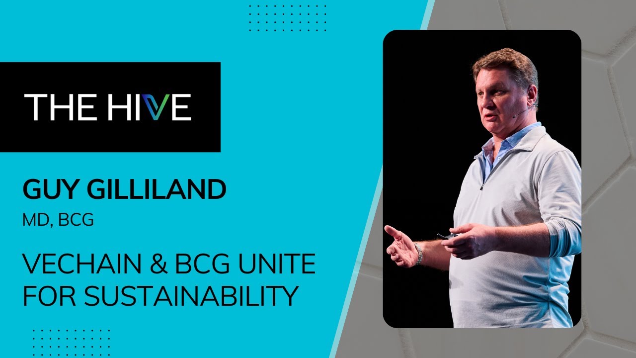 Dr Guy Gilliland: Vechain & BCG Unite to Deliver Sustainability